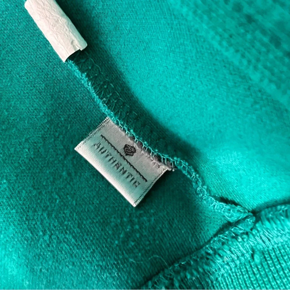 rocawear sweater zip up hoodie turquoise blue with white logo decals striped - Picture 12 of 12